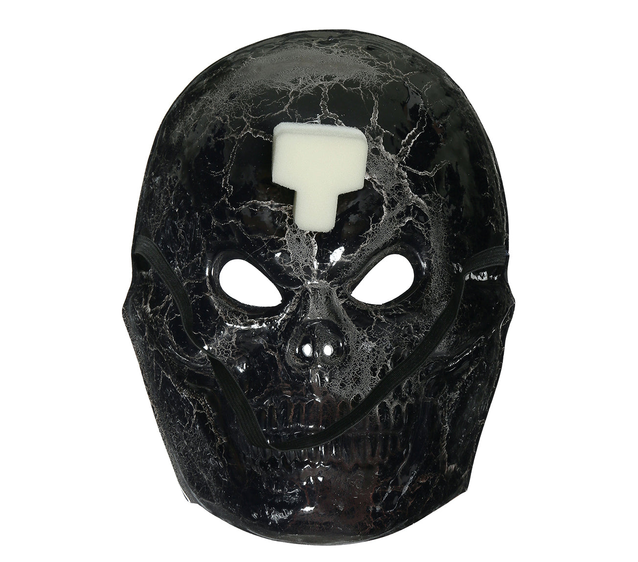 GP1144 – Skelett Schädelmaske Halloween Grusel – Farbe: Weiß