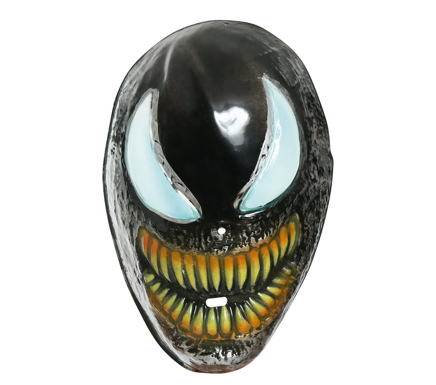 GP1148 – Superheld Bösewicht Halloween Maske – Farbe: Schwarz, Ansicht 2
