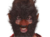 GP11506 – Werwolf Halloween Maske Wolfmann Kostüm – Farbe: Braun