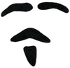 GP11509 – Teufel Dämon Augenbrauen Set Schnurrbart – Farbe: Schwarz