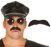 GP11523 – Polizei Sado Schnurrbart – Farbe: Schwarz