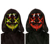 GP1152 – Halloween Horror Gruselmaske Unheimlich – Farbe: Schwarz