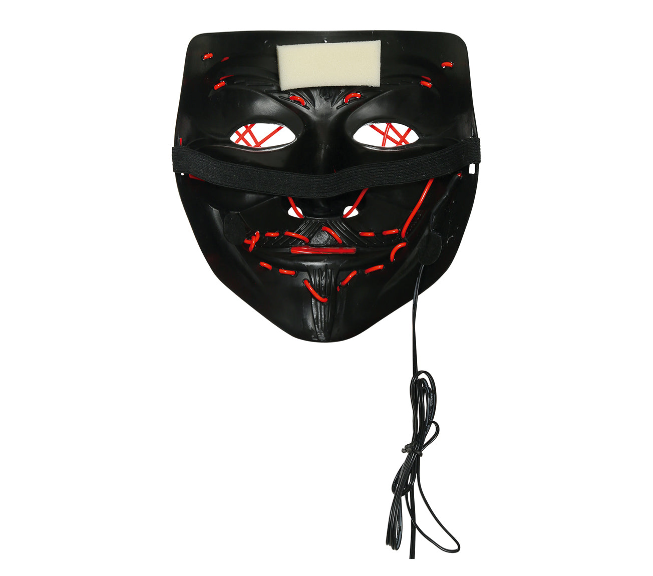 GP1152 – Halloween Horror Gruselmaske Unheimlich – Farbe: Schwarz