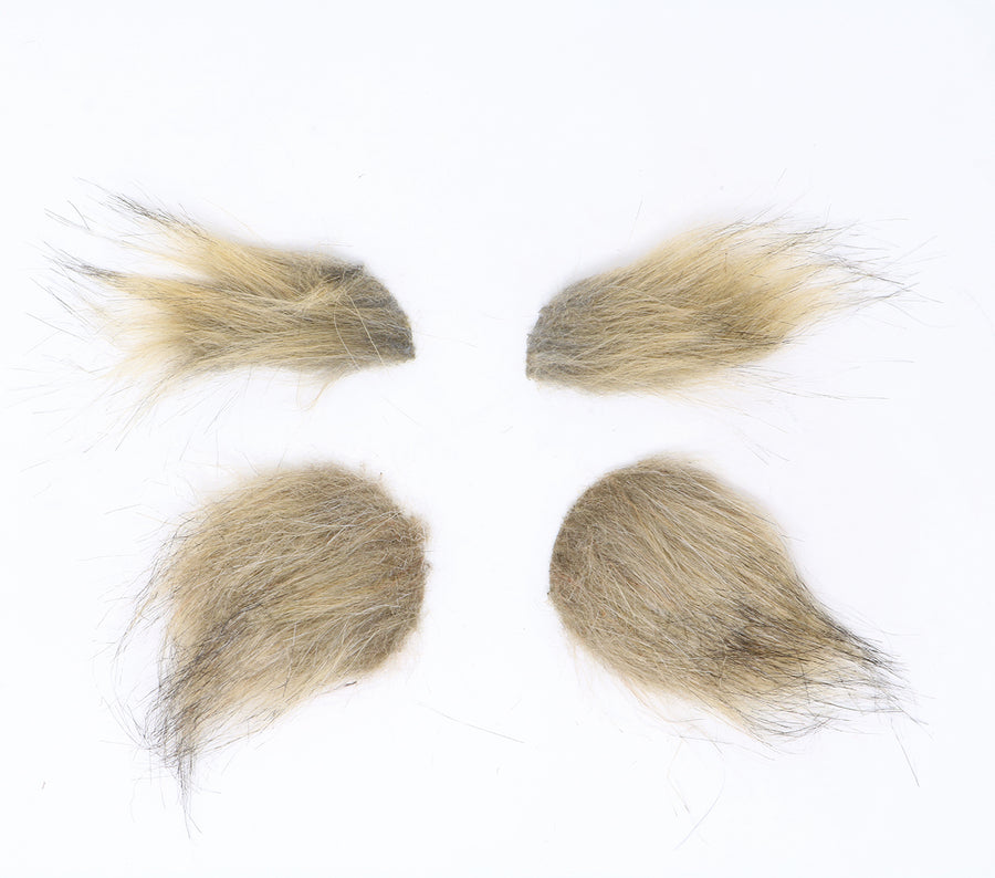 GP11553 – Werwolf Augenbrauen Koteletten Halloween – Farbe: Braun, Ansicht 2