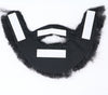 GP11560 – Mittelalterlicher Dunkler Bart Fasching – Farbe: Schwarz