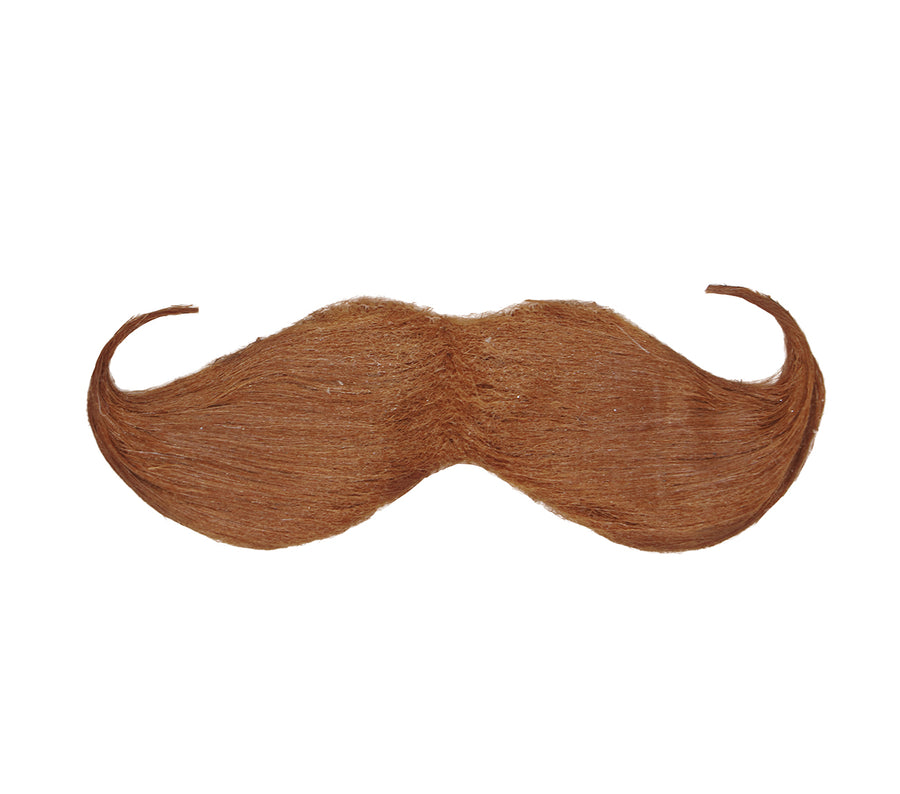 GP11578 – Cowboy Schnurrbart Kostümaccessoire 19 – Farbe: Braun, Ansicht 2