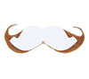 GP11578 – Cowboy Schnurrbart Kostümaccessoire 19 – Farbe: Braun