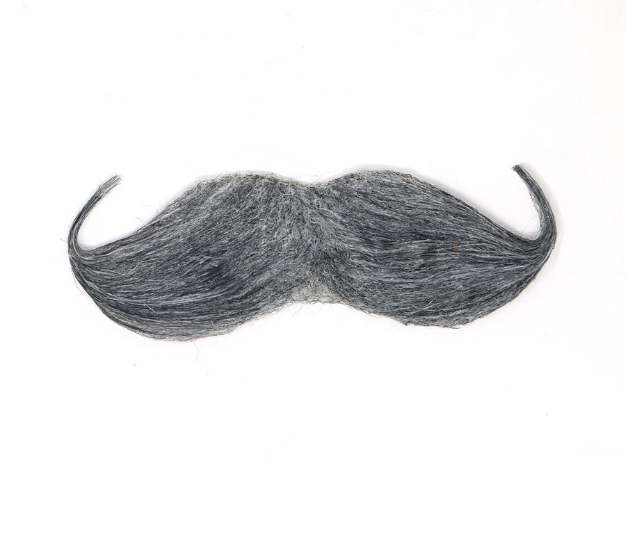 GP11580 – Cowboy Schnurrbart Klassisch Stilvoll – Farbe: Grau, Ansicht 2