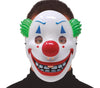 GP1159 – Clown Maske Lächelnd Bunter Spaß – Farbe: Grün