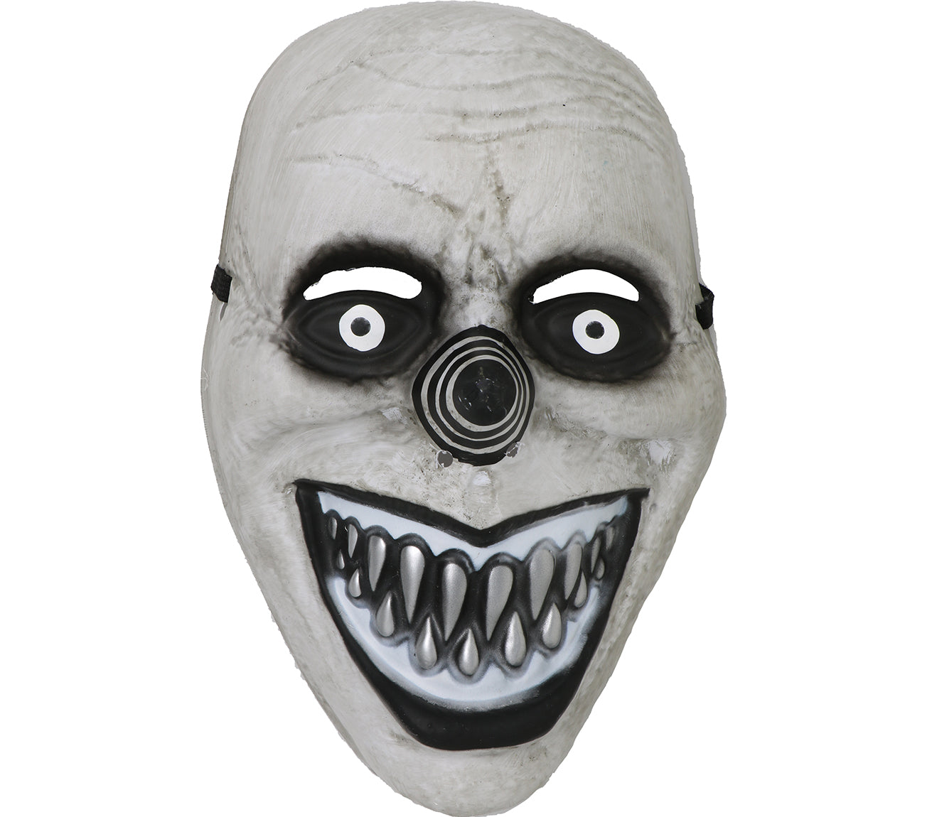 GP1161 – Clown Horror Fratze Albtraum Maske Zirkus – Farbe: Weiß