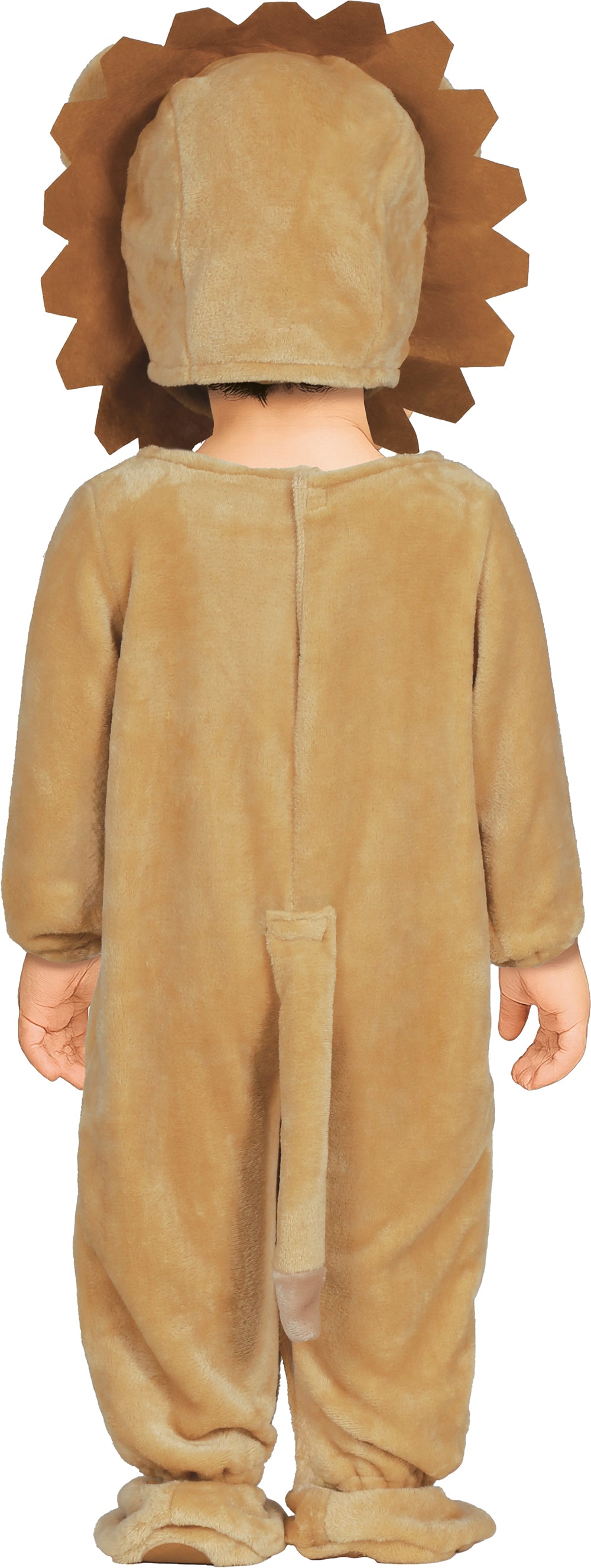 GP87823 – Löwen Kostüm für Babys mit Mähne – Größe: 74/80 – Farbe: Braun