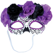 Catrina Augenmaske für Damen lila schwarz, Bild 3
