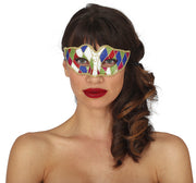 Karneval Venezianische Maskerade Bunte Augenmaske, Bild 2