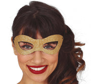 Glitzer Augenmaske für Damen Silvester, Bild 3