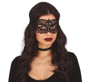 Venedig Augenmaske für Damen mit Spitzenbändern, Bild 1