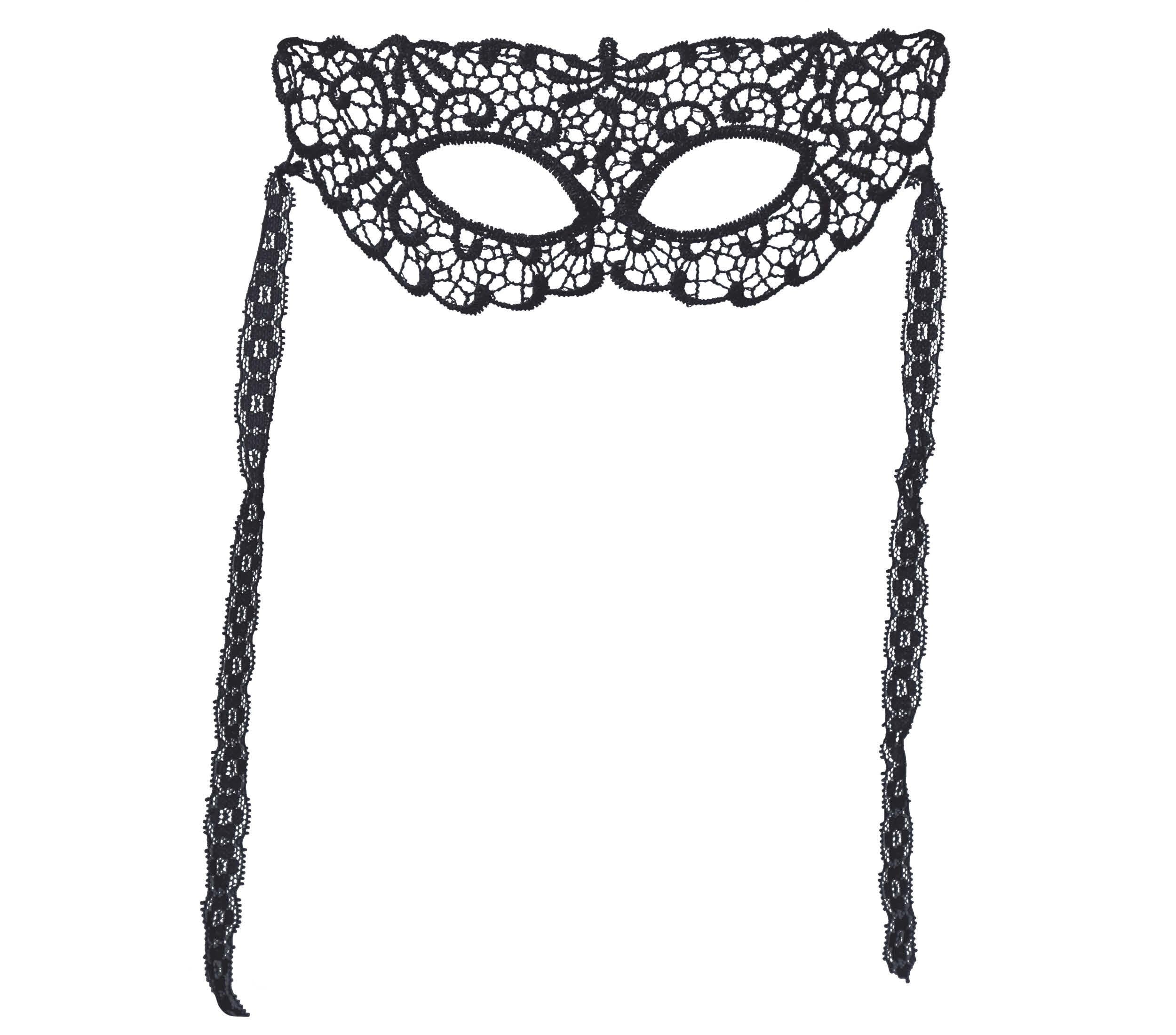 GP12031 – Karneval Von Venedig Maskerade Maske – Farbe: Schwarz