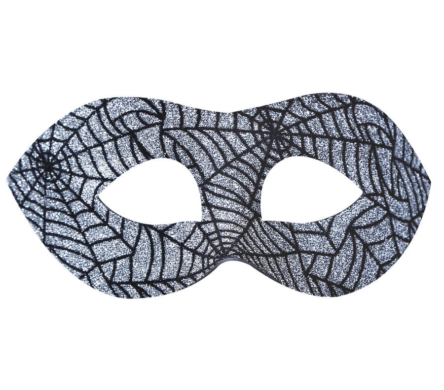 GP12033 – Abenteuerfigur Maskerade Spinnenoptik – Farbe: Grau, Ansicht 2