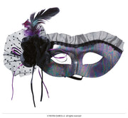 Halloween Maske Geheimnisvolle Eleganz, Bild 3