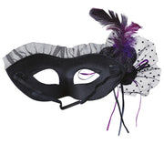 Halloween Maske Geheimnisvolle Eleganz, Bild 4