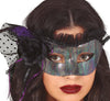 GP12036 – Halloween Maske Geheimnisvolle Eleganz – Größe: Standard