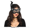 GP12039 – Maskerade Femme Fatale Karneval – Farbe: Schwarz