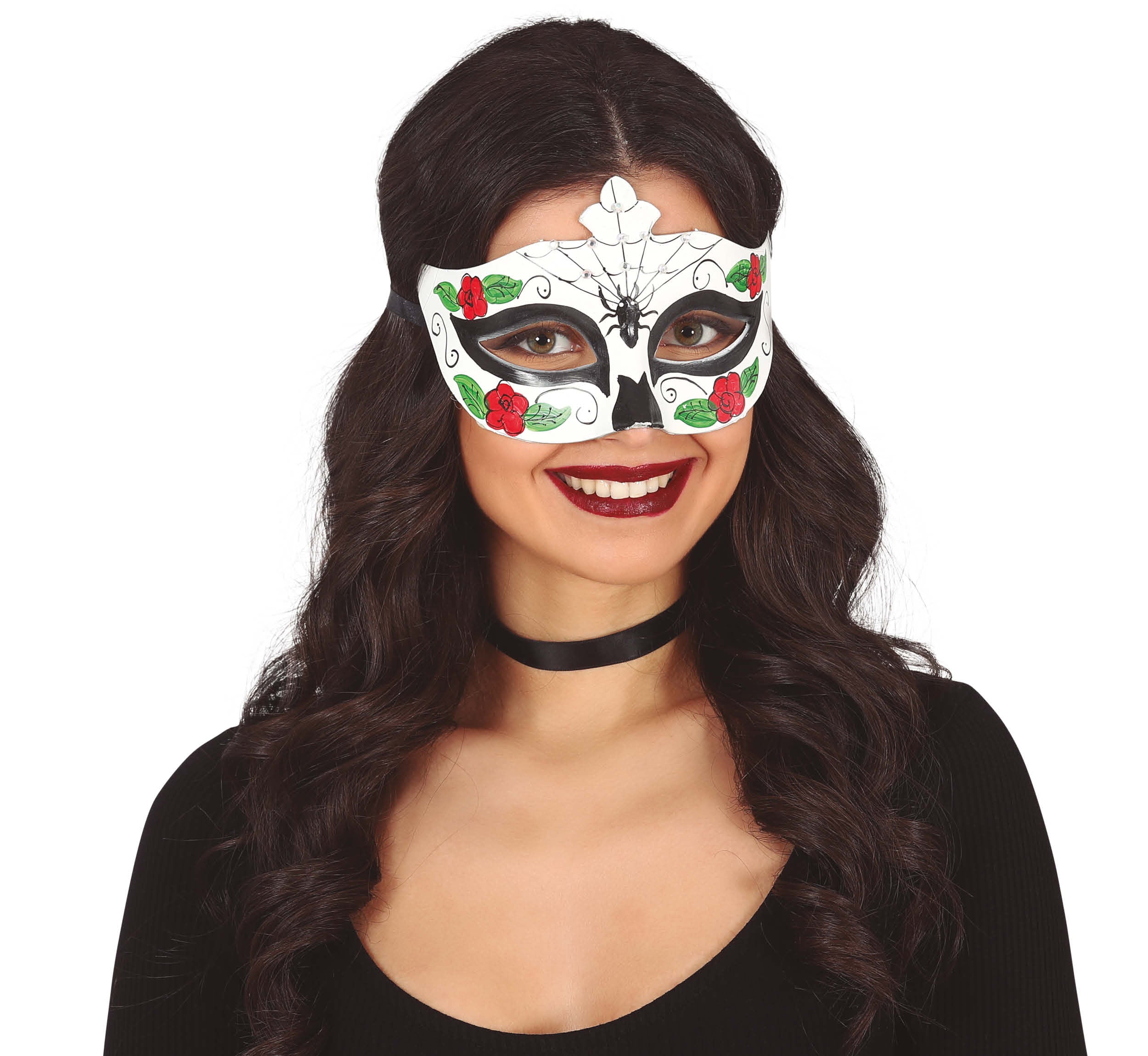 GP12045 – Tag Der Toten Maske Halloween Party – Farbe: Weiß