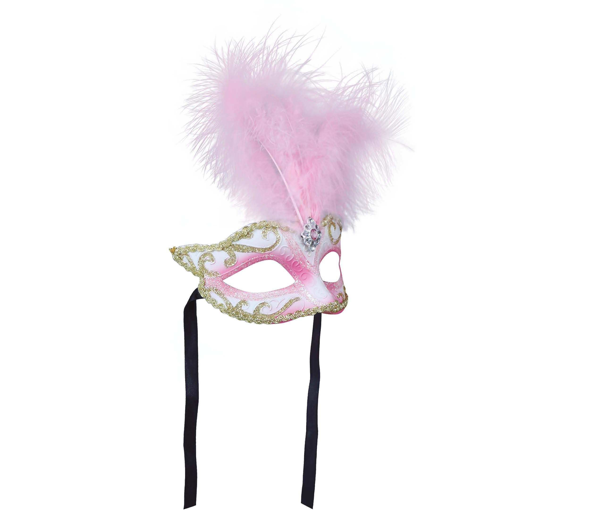 GP12048 – Karneval Von Venedig Rosa – Farbe: Weiß