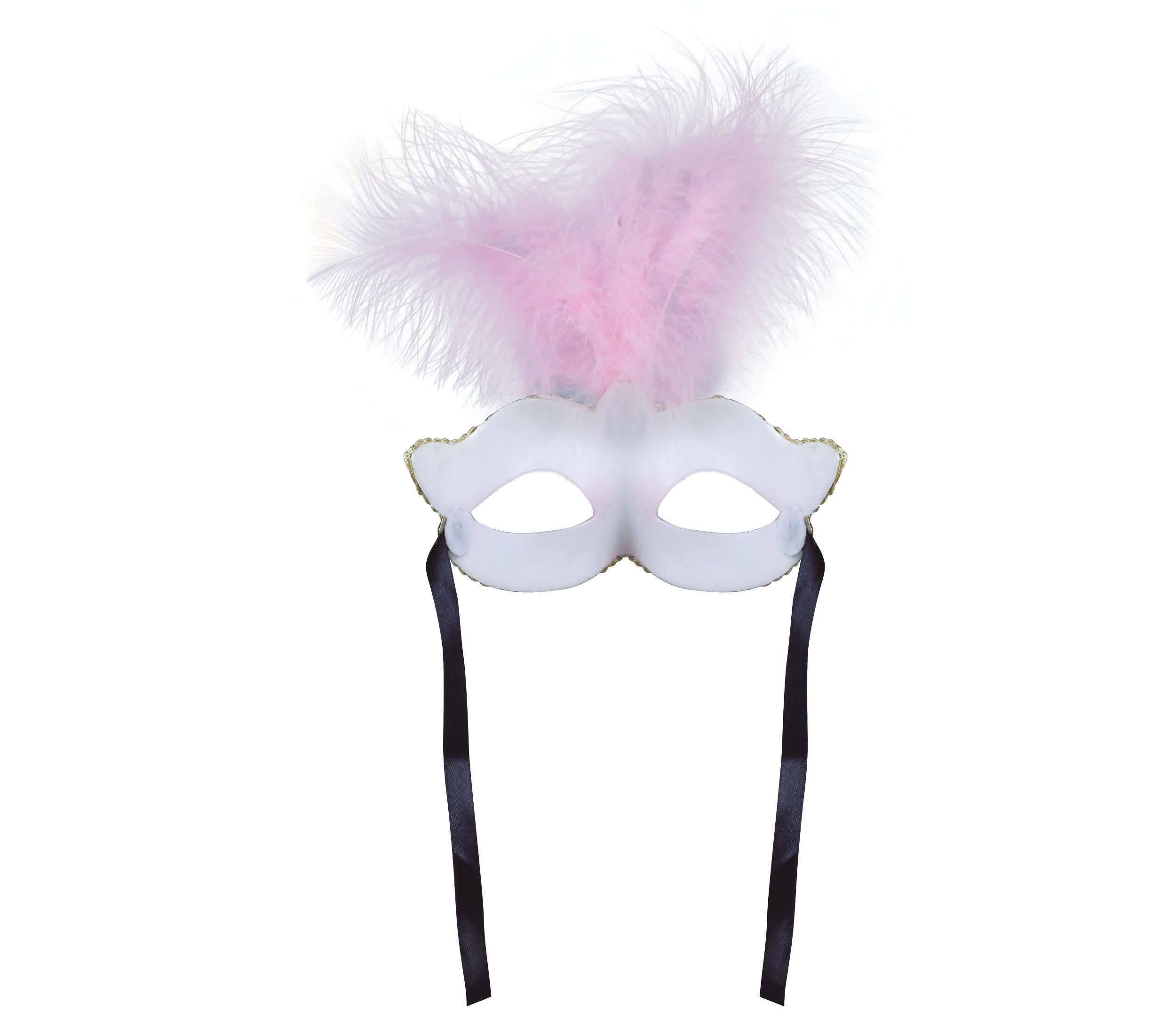 GP12048 – Karneval Von Venedig Rosa – Farbe: Weiß