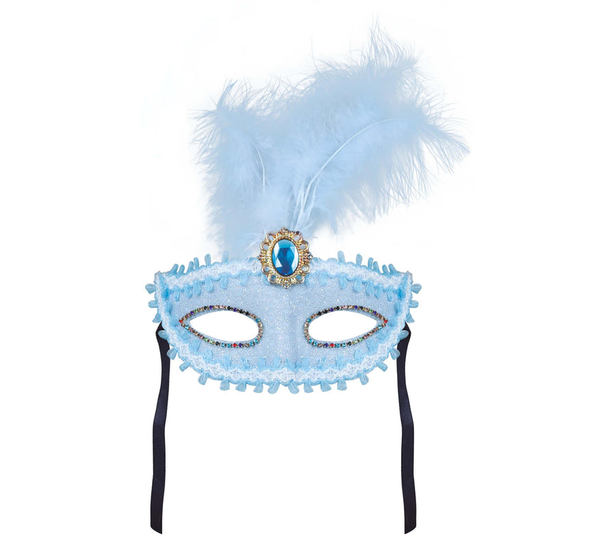 GP12049 – Venezianischer Karneval Glitzer Augenmaske – Größe: Standard, Ansicht 2
