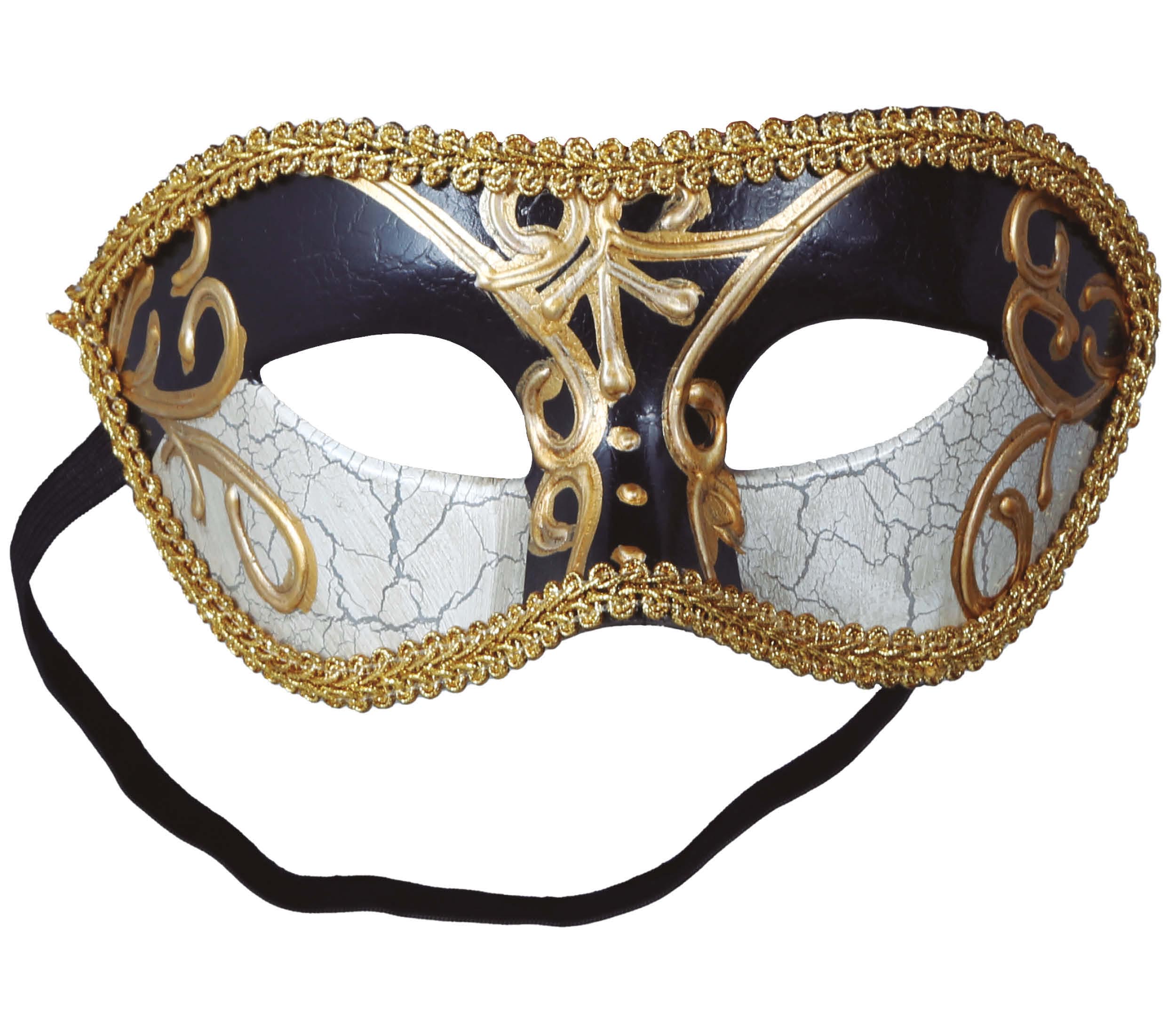 GP12054 – Karneval Venedig Maske Fasching Ball – Farbe: Weiß