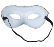 Venedig Augenmaske für Damen schwarz weiß, Bild 3