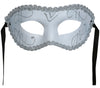 GP12058 – Karneval Venedig Geheimnisvolle Maske – Farbe: Weiß, Gold