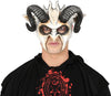 GP12068 – Tierische Halloween Maske Mit Gebogenen – Farbe: Weiß