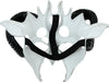 GP12068 – Tierische Halloween Maske Mit Gebogenen – Farbe: Weiß