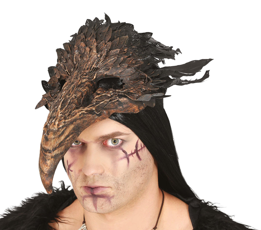 Rabe Kostümmaske Mit Schabel Waldmagie