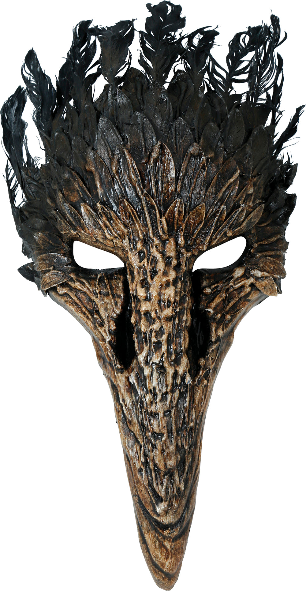 GP12070 – Rabe Kostümmaske Mit Schabel Waldmagie – Farbe: Braun