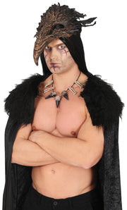 Rabe Kostümmaske Mit Schabel Waldmagie, Bild 5