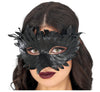 GP12081 – Halloween Vogelmaske Schnabel Karneval – Farbe: Schwarz