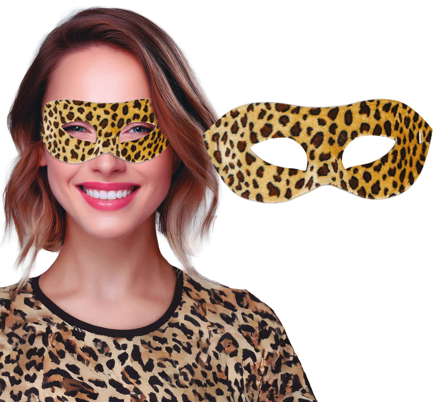 Leoparden Maske für Erwachsene Augenmaske