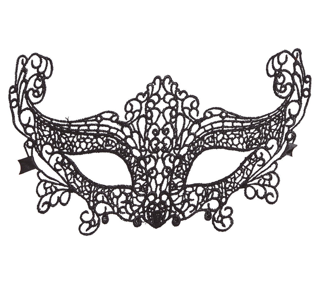 GP12715 – Karneval Venedig Maskerade Augenmaske – Farbe: Schwarz