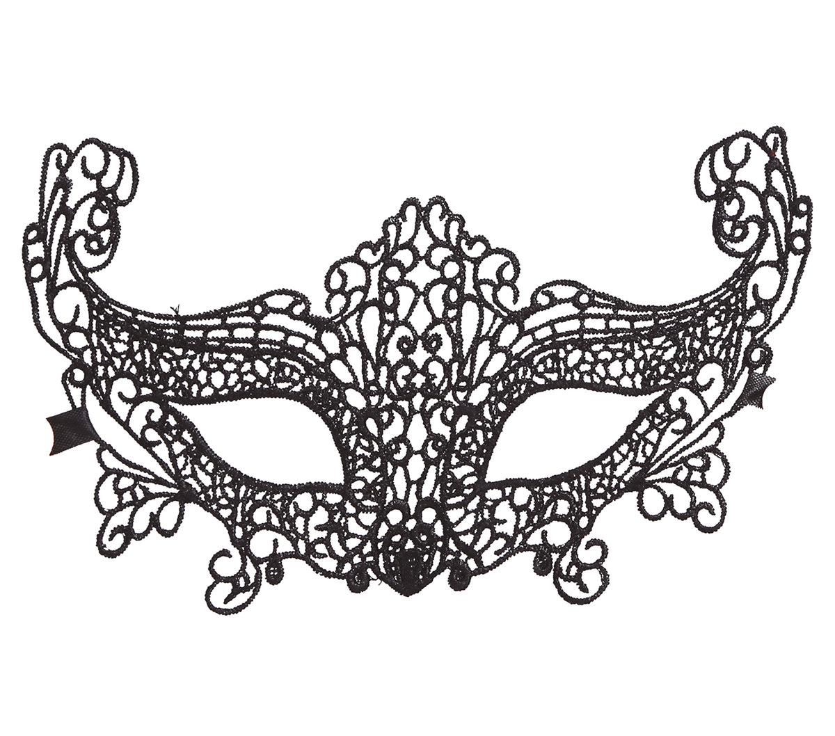 GP12715 – Karneval Venedig Maskerade Augenmaske – Farbe: Schwarz