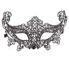 GP12715 – Karneval Venedig Maskerade Augenmaske – Farbe: Schwarz