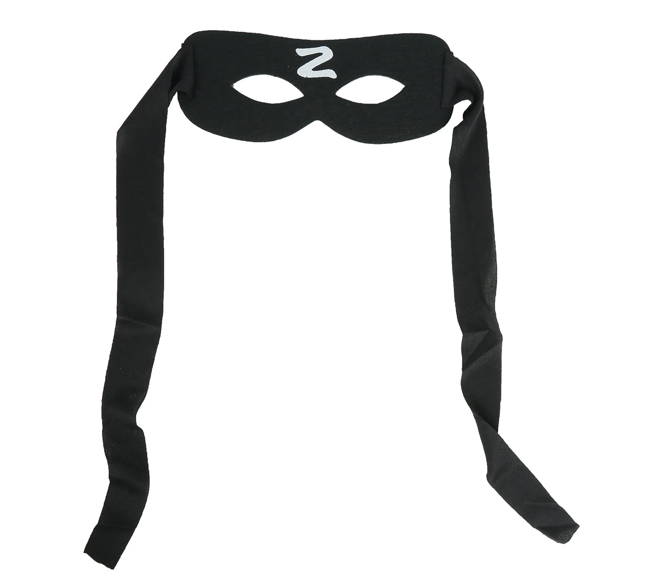 GP12718 – Bandit Musketier Augenmaske Karneval – Farbe: Schwarz