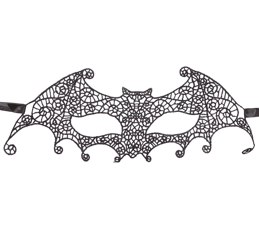 GP12903 – Fledermaus Cat Augenmaske Spitze Dunkel – Farbe: Schwarz, Ansicht 2