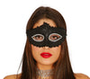 GP12908 – Karneval Venedig Maskerade Augenbedeckung – Farbe: Schwarz