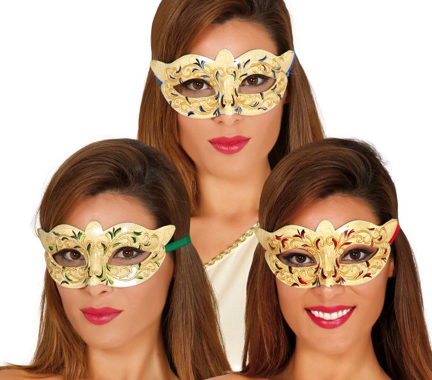 GP12920 – Karneval Venedig Maske Ball Party – Farbe: Gold