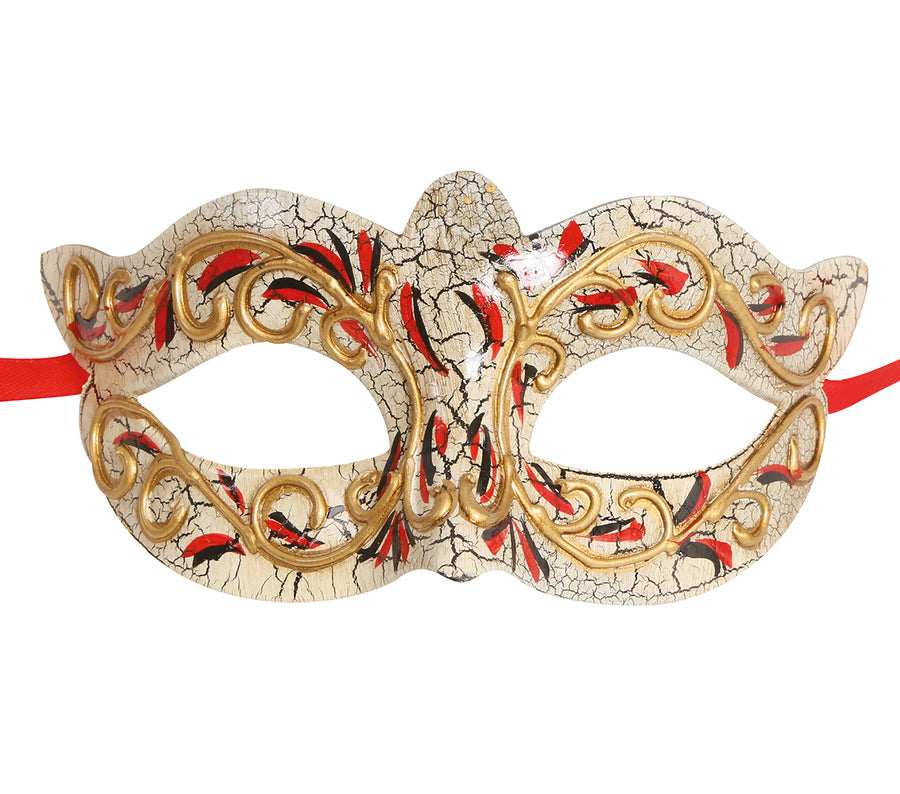 GP12920 – Karneval Venedig Maske Ball Party – Farbe: Gold, Ansicht 2
