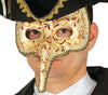 GP12924 – Karneval Venezianische Maske Mit – Farbe: Beige