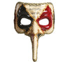 GP12925 – Karneval Von Venedig Vogel Halbmaske – Farbe: Mehrfarbig
