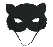 Katze Faschingsmaske Schwarz Rosa, Bild 3